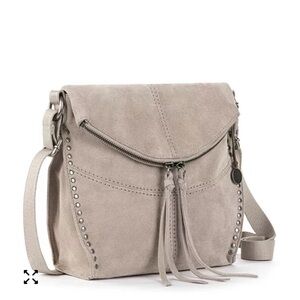 The Sak Light Gray Crossbody Bag